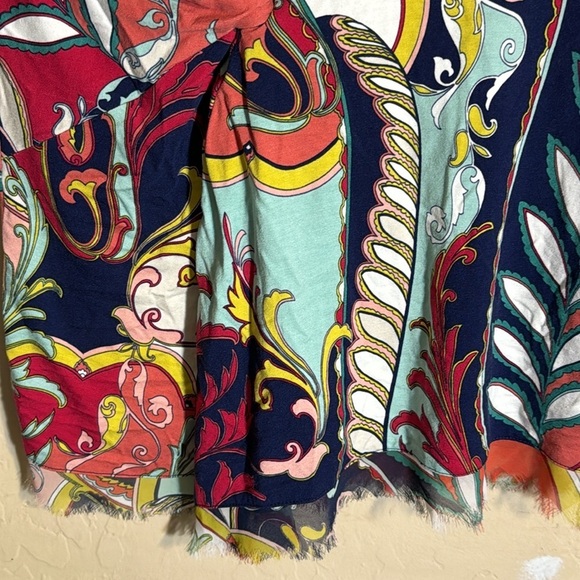 Chico’s Touch Of Cool™ Abstract Draped Tunic - Picture 5 of 12